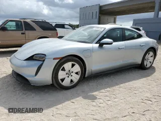 2021 Porsche Taycan with VIN WP0AA2Y17MSA16879, listed as a Copart auction lot 44595125 with 7,105 mi miles and Non Repairable. Bid and sale history available at DreamBid. Image 1.