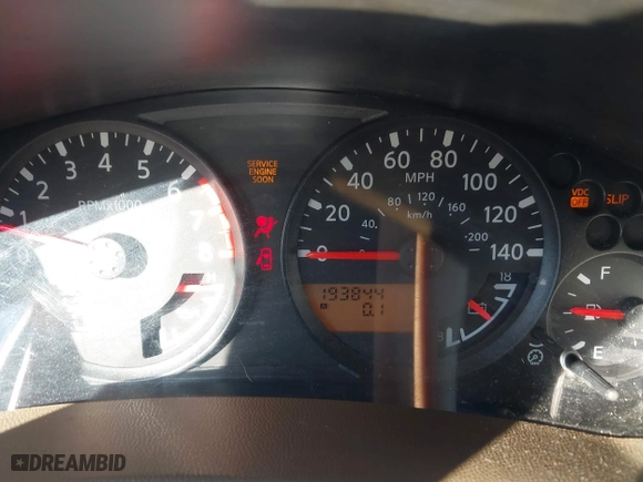 2005 Nissan Xterra S with VIN 5N1AN08W15C652268, listed as a IAAI auction lot 41280034 with 193,844 mi miles. Bid and sale history available at carsss.com. Image 16.