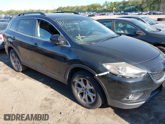 2014 Mazda CX-9 Touring with VIN JM3TB3CV4E0444786, listed as a IAAI auction lot 42249827 with Not provided miles and . Bid and sale history available at DreamBid. Image 1.