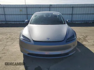 2025 Tesla Model 3 Long Range with VIN 5YJ3E1EA8SF890337, listed as a Copart auction lot 45023425 with 1,765 mi miles and Salvage Title. Bid and sale history available at DreamBid. Image 5.