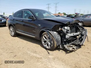 2018 BMW X4 xDrive28i with VIN 5UXXW3C56J0T82881, listed as a Copart auction lot 60094323 with 55,913 mi miles. Bid and sale history available at carsss.com. Image 4.
