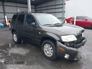 2005 Mercury Mariner Luxury z VIN 4M2YU56195DJ14917, wystawiony jako IAAI lot #41538962 z przebiegiem 210 486 mil mil oraz . Historia ofert i sprzedaży dostępna na DreamBid. Obrazek 1.