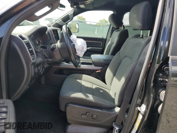 2023 Ram 1500 Big Horn with VIN 1C6SRFBT6PN514870, listed as a Copart auction lot 66008964 with 22,253 mi miles and Salvage Title. Bid and sale history available at carsss.com. Image 7.