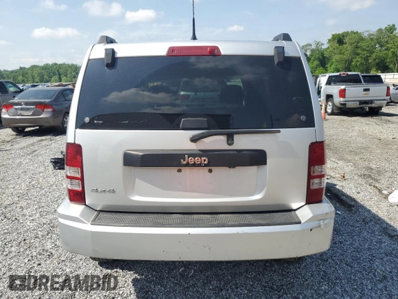 2011 Jeep Liberty Sport with VIN 1J4PN2GK1BW540387, listed as a Copart auction lot 57208045 with 204,954 mi miles and Salvage title. Bid and sale history available at DreamBid. Image 6.