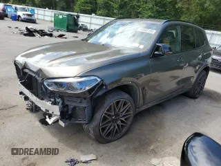 2020 BMW X5 M Competition with VIN 5YMJU0C02L9D70901, listed as a Copart auction lot 63603183 with 33,409 mi miles. Bid and sale history available at carsss.com. Image 1.