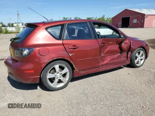 2006 Mazda 3 s with VIN JM1BK143961463934, listed as a Copart auction lot 70430124 with 238,221 mi miles and Salvage Title. Bid and sale history available at carsss.com. Image 3.
