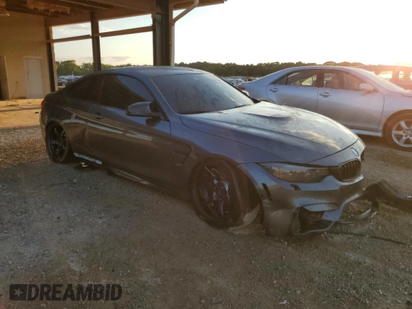 2016 BMW M4 with VIN WBS3R9C5XGK338284, listed as a Copart auction lot 70488743 with 86,452 mi miles. Bid and sale history available at carsss.com. Image 4.