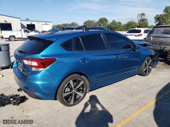 2017 Subaru Impreza Sport with VIN 4S3GTAK69H1726118, listed as a Copart auction lot 71994214 with 148,712 mi miles and Salvage Title. Bid and sale history available at carsss.com. Image 3.