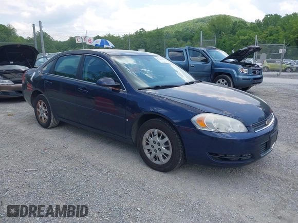 2007 Chevrolet Impala Police Unmarked Police z VIN 2G1WS58R879383022, wystawiony jako IAAI lot #42446113 z przebiegiem 177 159 mil mil oraz . Historia ofert i sprzedaży dostępna na DreamBid. Obrazek 1.
