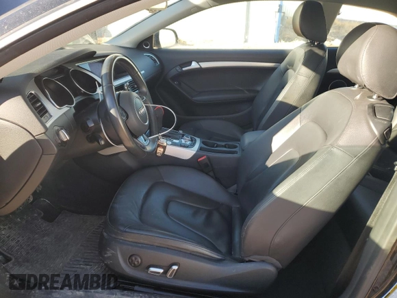 2016 Audi A5 Premium Plus with VIN WAUM2AFR3GA015164, listed as a Copart auction lot 46110405 with 113,804 mi miles and Salvage Title. Bid and sale history available at carsss.com. Image 7.