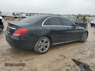 2018 Mercedes-Benz C 300 with VIN WDDWF4JB4JR346460, listed as a Copart auction lot 55768375 with 120,508 mi miles and Salvage title. Bid and sale history available at DreamBid. Image 3.