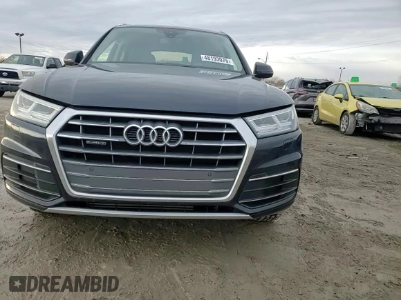 2020 Audi Q5 Premium Plus with VIN WA1BNAFY9L2074758, listed as a Copart auction lot 48193075 with 87,102 mi miles and Salvage Title. Bid and sale history available at carsss.com. Image 11.