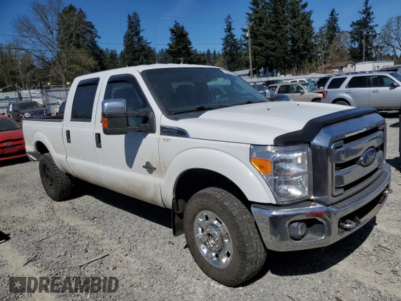 2016 Ford Super Duty F-250 SRW Lariat with VIN 1FT7W2BT1GEB42452, listed as a Copart auction lot 53689435 with 144,891 mi miles and Salvage Title. Bid and sale history available at carsss.com. Image 4.