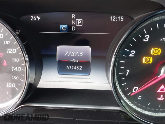 2017 Mercedes-Benz E with VIN WDDZF4JB9HA172715, listed as a IAAI auction lot 41570470 with 101,492 mi miles. Bid and sale history available at carsss.com. Image 15.