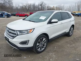 2016 Ford Edge Titanium with VIN 2FMPK3K92GBB86702, listed as a IAAI auction lot 41985614 with 171,722 mi miles. Bid and sale history available at carsss.com. Image 17.