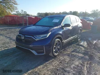 2022 Honda CR-V Hybrid EX-L with VIN 5J6RT6H89NL050200, listed as a IAAI auction lot 41786794 with 4,755 mi miles. Bid and sale history available at carsss.com. Image 2.