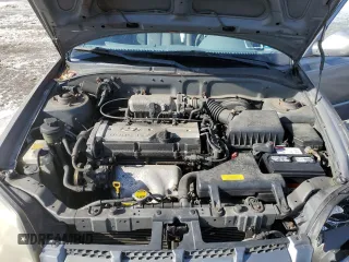 2003 Hyundai Accent GL with VIN KMHCG45C33U469496, listed as a Copart auction lot 45926595 with 77,737 mi miles and Salvage Title. Bid and sale history available at carsss.com. Image 12.
