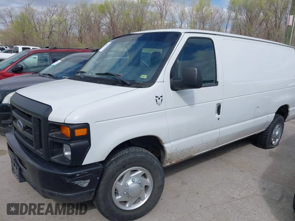 2012 Ford Econoline Cargo Super Duty Commercial with VIN 1FTSE3EL1CDB10082, listed as a IAAI auction lot 41915408 with 336,061 mi miles and . Bid and sale history available at carsss.com. Image 2.