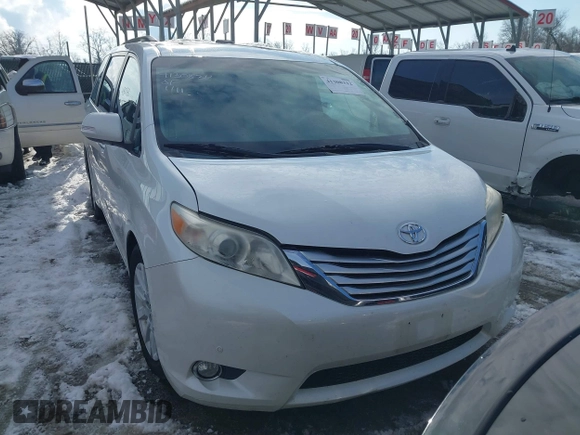 2013 Toyota Sienna XLE AAS with VIN 5TDYK3DC9DS380445, listed as a IAAI auction lot 41308312 with 174,325 mi miles and . Bid and sale history available at DreamBid. Image 12.