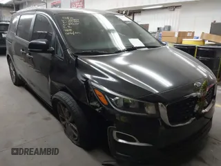 2019 Kia Sedona EX with VIN KNDMB5C12K6559854, listed as a IAAI auction lot 41581795 with 59,125 mi miles. Bid and sale history available at carsss.com. Image 1.