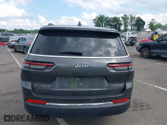 2021 Jeep Grand Cherokee Limited z VIN 1C4RJKBG1M8157263, wystawiony jako IAAI lot #42535943 z przebiegiem 70 231 mil mil oraz . Historia ofert i sprzedaży dostępna na DreamBid. Obrazek 16.