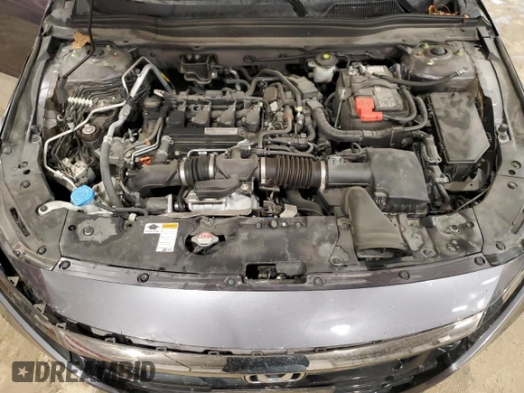 2018 Honda Accord Sedan Sport 1.5T with VIN 1HGCV1F32JA252884, listed as a Copart auction lot 47956445 with 48,385 mi miles and Salvage Title. Bid and sale history available at carsss.com. Image 12.