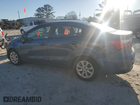 2016 Kia Rio LX with VIN KNADM4A32G6645016, listed as a Copart auction lot 86281424 with 119,384 mi miles and Salvage Title. Bid and sale history available at carsss.com. Image 2.