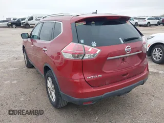 2016 Nissan Rogue SL with VIN 5N1AT2MT5GC745262, listed as a IAAI auction lot 41271388 with 122,696 mi miles. Bid and sale history available at carsss.com. Image 3.