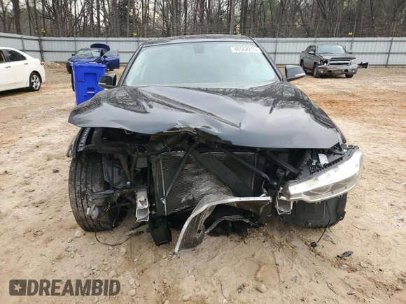 2018 BMW 3 Series 320i with VIN WBA8A9C58JAH14952, listed as a Copart auction lot 48562215 with 96,152 mi miles and Salvage Title. Bid and sale history available at carsss.com. Image 5.