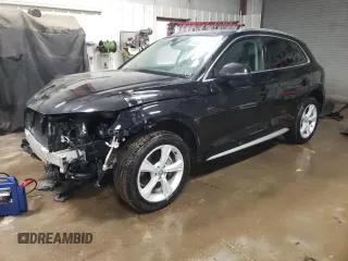 2020 Audi Q5 Premium Plus with VIN WA1BNAFY0L2103256, listed as a Copart auction lot 43444175 with 5,006 mi miles and Salvage Title. Bid and sale history available at carsss.com. Image 1.