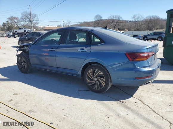 2019 Volkswagen Jetta SEL Premium with VIN 3VWG57BUXKM003199, listed as a Copart auction lot 46182675 with NaN miles and Salvage Title. Bid and sale history available at carsss.com. Image 2.