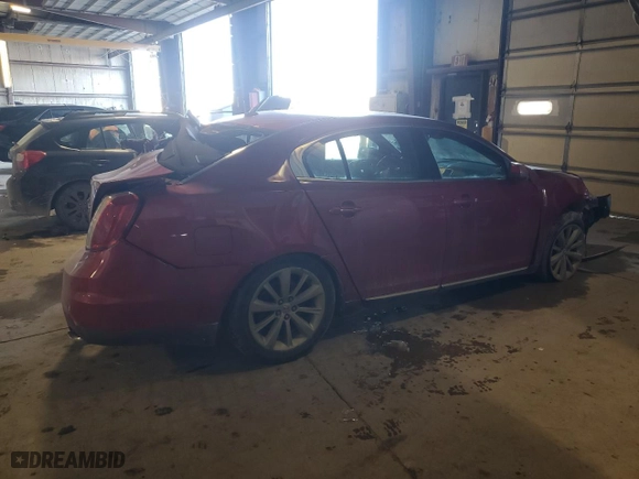 2010 Lincoln MKS w/EcoBoost with VIN 1LNHL9FT3AG602783, listed as a Copart auction lot 45983635 with 216,806 mi miles and Salvage Title. Bid and sale history available at carsss.com. Image 3.