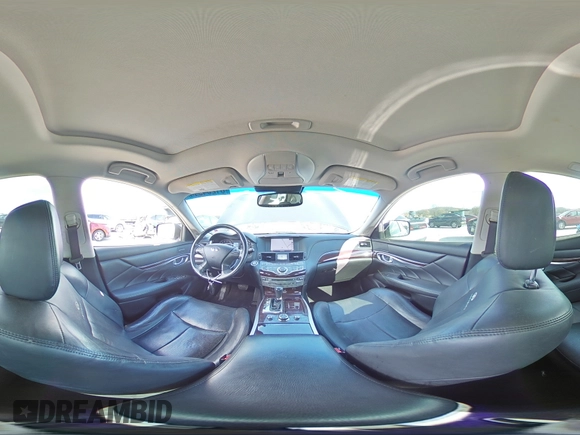 2013 Infiniti M with VIN JN1BY1AR6DM602892, listed as a Copart auction lot 81254914 with 146,465 mi miles and Salvage Title. Bid and sale history available at carsss.com. Image 13.