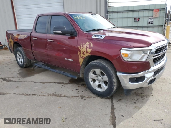2020 Ram 1500 Big Horn with VIN 1C6RREBG1LN406159, listed as a Copart auction lot 78529424 with 110,903 mi miles and Clean Title. Bid and sale history available at carsss.com. Image 4.