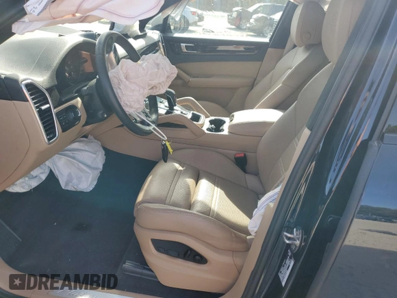 2023 Porsche Cayenne with VIN WP1AA2AY9PDA05586, listed as a Copart auction lot 54683355 with 11,370 mi miles and Salvage title. Bid and sale history available at DreamBid. Image 7.