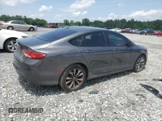 2015 Chrysler 200 S with VIN 1C3CCCBB1FN655126, listed as a Copart auction lot 57290915 with 148,355 mi miles and Salvage title. Bid and sale history available at DreamBid. Image 3.