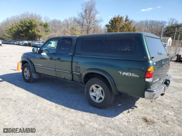 2001 Toyota Tundra Ltd with VIN 5TBBT48121S143396, listed as a Copart auction lot 50445605 with 227,608 mi miles and Clean Title. Bid and sale history available at carsss.com. Image 2.