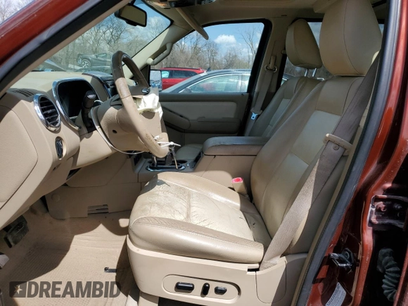 2009 Ford Explorer Limited with VIN 1FMEU85849UA26285, listed as a Copart auction lot 51648065 with 194,333 mi miles and Salvage title. Bid and sale history available at DreamBid. Image 7.