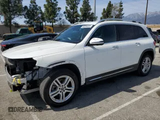 2020 Mercedes-Benz GLB with VIN W1N4M4GB1LW034303, listed as a Copart auction lot 49354325 with 43,274 mi miles and Salvage Title. Bid and sale history available at carsss.com. Image 1.