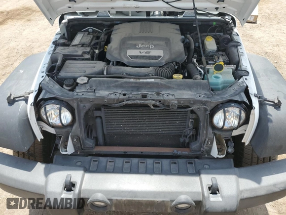 2015 Jeep Wrangler Unlimited Sport with VIN 1C4BJWDG2FL545561, listed as a Copart auction lot 60574045 with 83,592 mi miles and Salvage title. Bid and sale history available at DreamBid. Image 12.