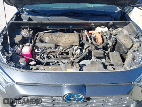 2021 Toyota RAV4 Hybrid XSE with VIN 4T3E6RFV5MU057078, listed as a IAAI auction lot 41718381 with 65,797 mi miles. Bid and sale history available at carsss.com. Image 10.