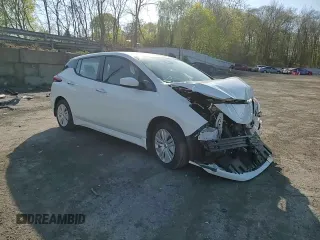 2023 Nissan LEAF S with VIN 1N4AZ1BV6PC553744, listed as a Copart auction lot 53261715 with 26,742 mi miles and Salvage Title. Bid and sale history available at DreamBid. Image 13.