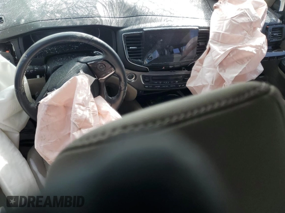 2021 Honda Pilot EX-L with VIN 5FNYF6H51MB060655, listed as a Copart auction lot 46318785 with Not Provided miles and Salvage Title. Bid and sale history available at DreamBid. Image 8.