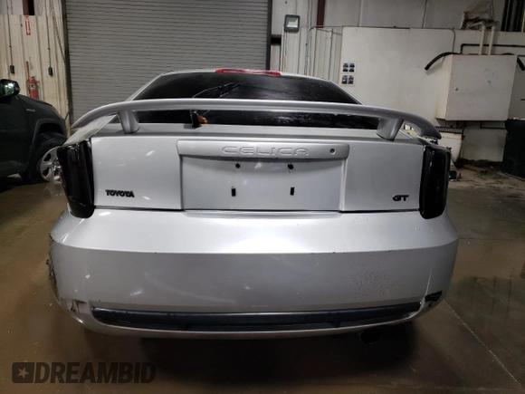 2002 Toyota Celica GT with VIN JTDDR32T720128528, listed as a Copart auction lot 79963994 with 79,901 mi miles and Salvage Title. Bid and sale history available at carsss.com. Image 6.