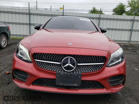 2020 Mercedes-Benz C 300 z VIN W1KWJ8EB4LF983921, wystawiony jako Copart lot #60436625 z przebiegiem 33 650 mil mil oraz Szkoda całkowita • Salvage title. Historia ofert i sprzedaży dostępna na DreamBid. Obrazek 5.