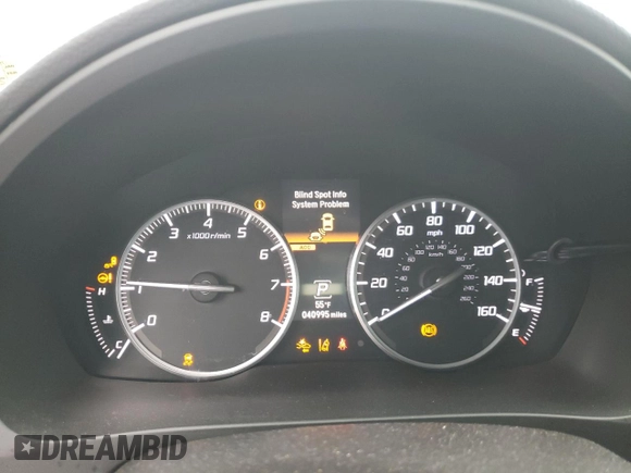2019 Acura ILX w/Premium Pkg with VIN 19UDE2F73KA009955, listed as a Copart auction lot 67005992 with 40,995 mi miles. Bid and sale history available at carsss.com. Image 9.