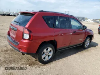 2017 Jeep Compass Sport z VIN 1C4NJCBA5HD187119, wystawiony jako Copart lot #54307235 z przebiegiem 82 838 mil mil oraz Szkoda całkowita • Salvage title. Historia ofert i sprzedaży dostępna na DreamBid. Obrazek 3.
