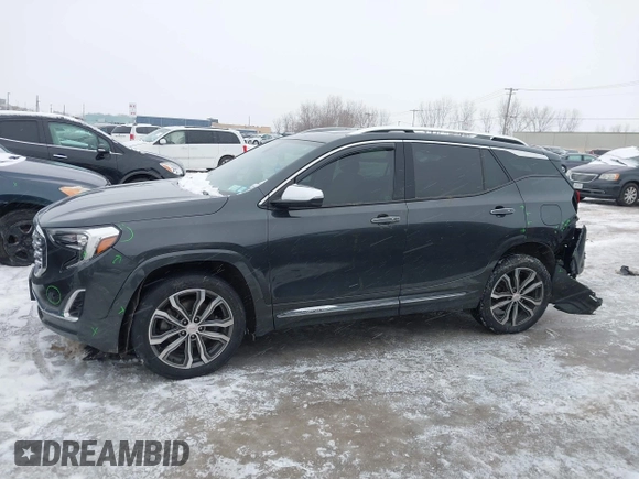 2019 GMC Terrain Denali with VIN 3GKALXEX2KL201449, listed as a IAAI auction lot 41566049 with 89,644 mi miles. Bid and sale history available at carsss.com. Image 14.