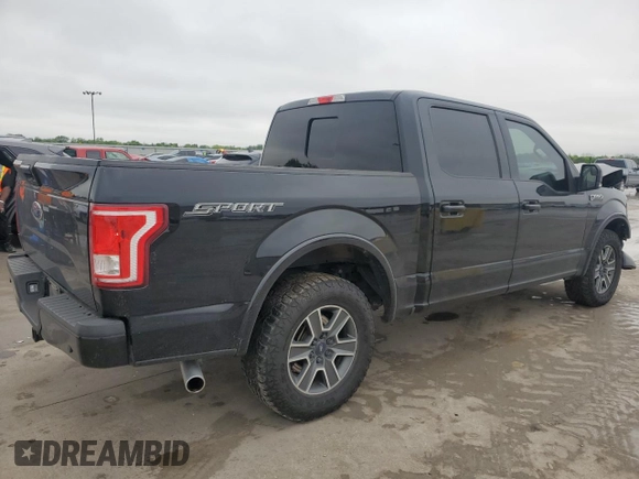 2016 Ford F-150 XL with VIN 1FTEW1CF8GKD37718, listed as a Copart auction lot 51844905 with 148,667 mi miles and Salvage title. Bid and sale history available at DreamBid. Image 3.