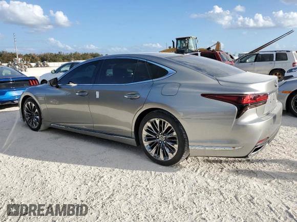 2022 Lexus LS 500 z VIN JTHD51FFXN5017708, wystawiony jako Copart lot #75569084 z przebiegiem 13 725 mil mil oraz Nie do naprawy • Non repairable. Historia ofert i sprzedaży dostępna na DreamBid. Obrazek 2.